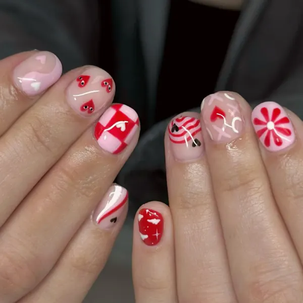 Nail work by Sierra’s Nail Studio
