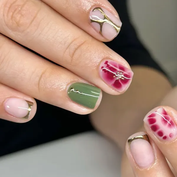 Nail work by Sierra’s Nail Studio